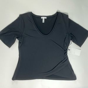 Leith Black Top Size XL